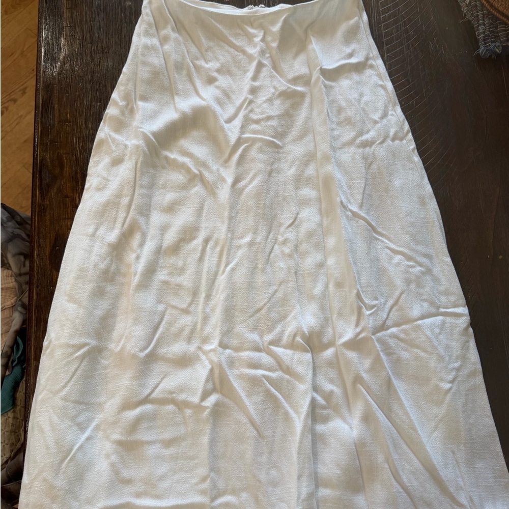 Altar'd State White A-Line Skirt